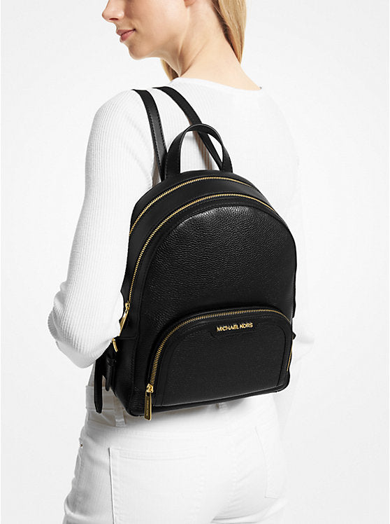 Michael Kors Jaycee Medium Pebbled Leather Backpack